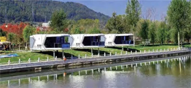 Cabin in bosomgeving